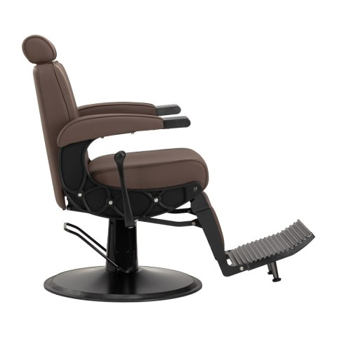 Gabbiano fotel barberski Continental brązowy