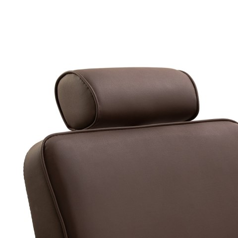 Gabbiano fotel barberski Continental brązowy