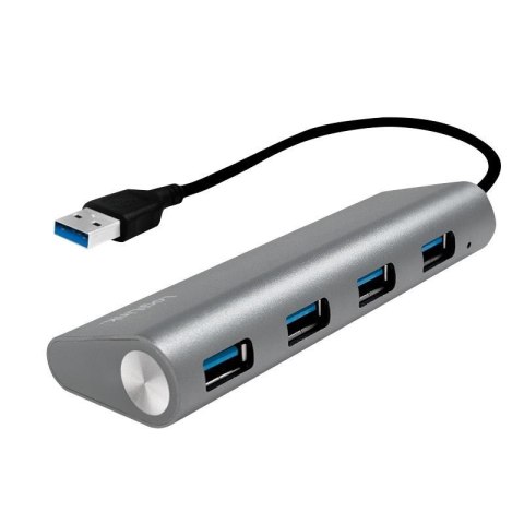 Hub USB 3.0 LogiLink UA0307 4 porty, aluminiowa obudowa Hub USB 3.0 LogiLink UA0307 4 porty, aluminiowa obudowa