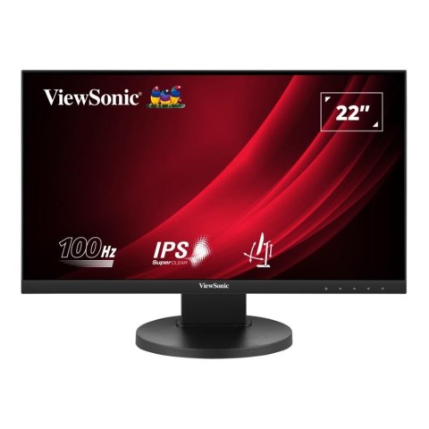 Monitor ViewSonic 21,5" VG2208A Ergonomic Monitor IPS FHD 100Hz HDMI DP HUB USB głośniki Monitor ViewSonic 21,5" VG2208A Ergonomic Monitor IPS FHD 100Hz HDMI DP HUB USB głośniki