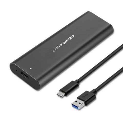 Obudowa/kieszeń Qoltec do dysków M.2 SSD | NVME | PCI-E | USB typ C Obudowa/kieszeń Qoltec do dysków M.2 SSD | NVME | PCI-E | USB typ C