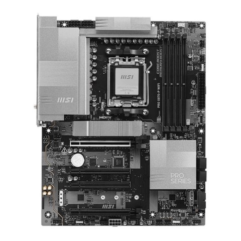 Płyta MSI PRO X870-P WIFI /AMD X870/DDR5/SATA3/M.2/USB4/WiFi/BT/PCIe5.0/AM5/ATX Płyta MSI PRO X870-P WIFI /AMD X870/DDR5/SATA3/M.2/USB4/WiFi/BT/PCIe5.0/AM5/ATX