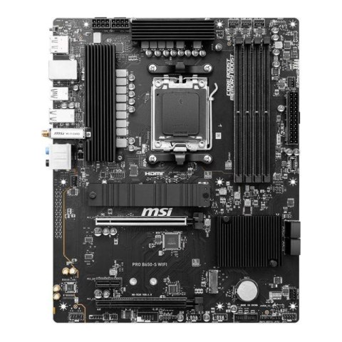 Płyta MSI PRO B650-S WIFI /AMD B650/DDR5/SATA3/M.2/USB3.2/WiFi/BT/PCIe4.0/AM5/ATX Płyta MSI PRO B650-S WIFI /AMD B650/DDR5/SATA3/M.2/USB3.2/WiFi/BT/PCIe4.0/AM5/ATX