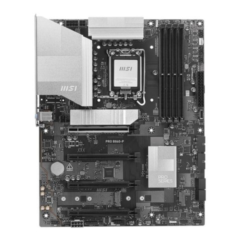 Płyta MSI PRO B860-P /B860/DDR5/SATA3/M.2/TB4/PCIe5.0/s.1851/ATX Płyta MSI PRO B860-P /B860/DDR5/SATA3/M.2/TB4/PCIe5.0/s.1851/ATX