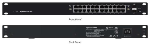 Switch zarządzalny UBIQUITI EdgeSwitch 24x100/1000 2xSFP PoE+ 250W Switch zarządzalny UBIQUITI EdgeSwitch 24x100/1000 2xSFP PoE+ 250W