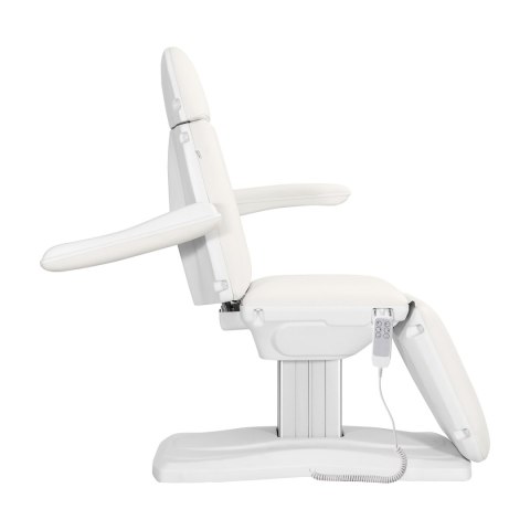 Elektryczny fotel kosmetyczny SILLON Eclipse 3 siln. biały