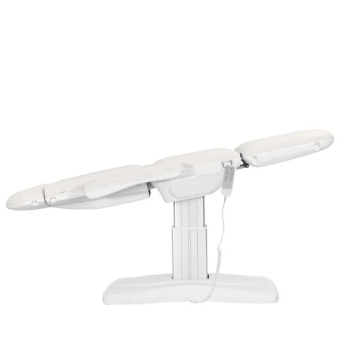 FOTEL KOSMETYCZNY ELEKTR. ECLIPSE 4 SILN. BIAŁY