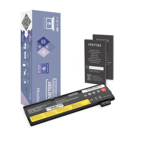 Bateria Mitsu do notebooka Lenovo ThinkPad T470, T570, SB10K97582 (11.4V) (2140 mAh) Bateria Mitsu do notebooka Lenovo ThinkPad T470, T570, SB10K97582 (11.4V) (2140 mAh)