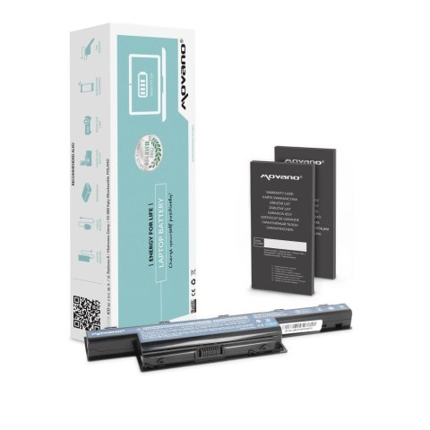 Bateria Movano do notebooka Acer Aspire 4551, 4741, 5741, AS10D31, AS10D41, AS10D51, AS10D61 (10.8V-11.1V) (4400 mAh) Bateria Movano do notebooka Acer Aspire 4551, 4741, 5741, AS10D31, AS10D41, AS10D51, AS10D61 (10.8V-11.1V) (4400 mAh)