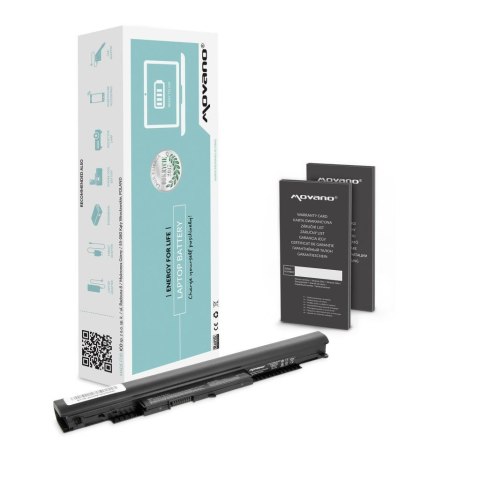 Bateria Movano do notebooka HP 240 G4, 255 G4, HS03, HS04, HSTNN-LB6U, HSTNN-LB6V (14.6V) (2200 mAh) Bateria Movano do notebooka HP 240 G4, 255 G4, HS03, HS04, HSTNN-LB6U, HSTNN-LB6V (14.6V) (2200 mAh)