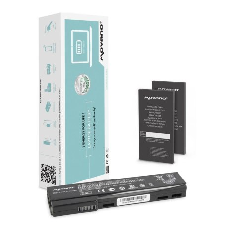 Bateria Movano do notebooka HP EliteBook 8460p, 8460w, 8470p, 8470w (10.8V-11.1V) (4400 mAh) Bateria Movano do notebooka HP EliteBook 8460p, 8460w, 8470p, 8470w (10.8V-11.1V) (4400 mAh)