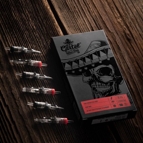 Cartridge do tatuażu El Cartel V2 - 0.35 14RL Long Taper 10 szt. Cartridge do tatuażu El Cartel V2 - 0.35 14RL Long Taper 10 szt.