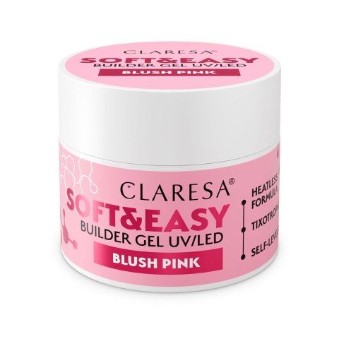 Claresa żel budujący Soft&Easy blush pink 90 g Claresa żel budujący Soft&Easy blush pink 90 g