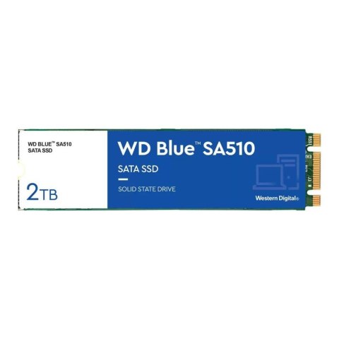 Dysk SSD WD Blue SA510 2TB M.2 SATA 2280 (560/520 MB/s) WDS200T3B0B Dysk SSD WD Blue SA510 2TB M.2 SATA 2280 (560/520 MB/s) WDS200T3B0B