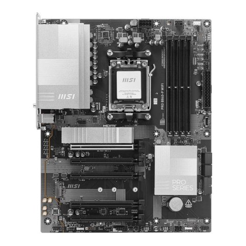 Płyta MSI PRO B840-P WIFI /AMD B840/DDR5/SATA3/M.2/USB3.1/WiFi/BT/PCIe4.0/AM5/ATX Płyta MSI PRO B840-P WIFI /AMD B840/DDR5/SATA3/M.2/USB3.1/WiFi/BT/PCIe4.0/AM5/ATX