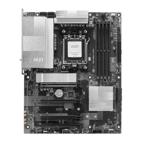 Płyta MSI PRO B850-P WIFI /AMD B850/DDR5/SATA3/M.2/USB3.1/WiFi/BT/PCIe5.0/AM5/ATX Płyta MSI PRO B850-P WIFI /AMD B850/DDR5/SATA3/M.2/USB3.1/WiFi/BT/PCIe5.0/AM5/ATX