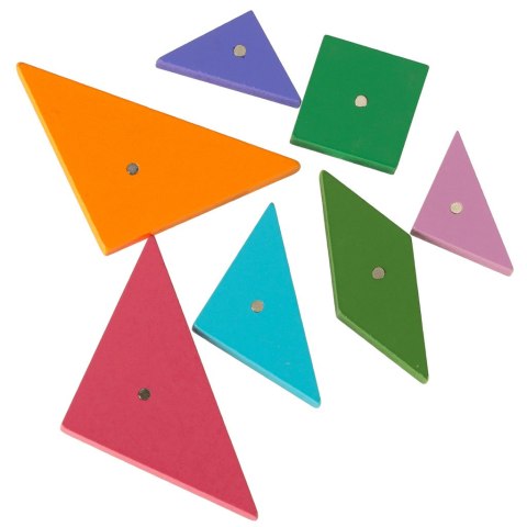 Tangram książeczka magnetyczna układanka klocki 3D Tangram książeczka magnetyczna układanka klocki 3D