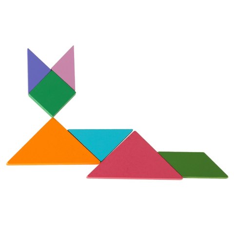 Tangram książeczka magnetyczna układanka klocki 3D Tangram książeczka magnetyczna układanka klocki 3D