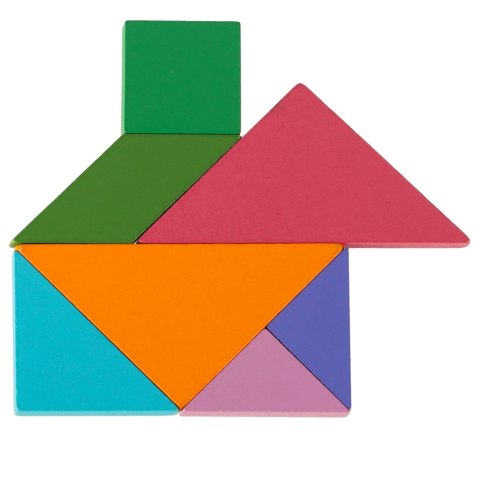 Tangram książeczka magnetyczna układanka klocki 3D Tangram książeczka magnetyczna układanka klocki 3D