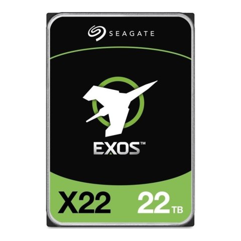 Dysk SEAGATE EXOS X22 ST22000NM001E 22TB 3,5" 7200 512MB SATA III Dysk SEAGATE EXOS X22 ST22000NM001E 22TB 3,5" 7200 512MB SATA III