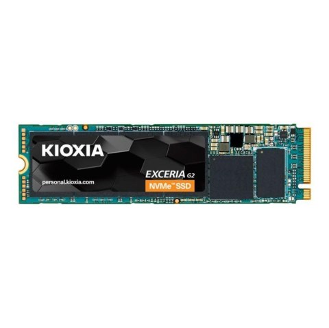 Dysk SSD KIOXIA EXCERIA G2 500GB PCIe Gen3x4 NVMe (2100/1700 MB/s) 2280 Dysk SSD KIOXIA EXCERIA G2 500GB PCIe Gen3x4 NVMe (2100/1700 MB/s) 2280