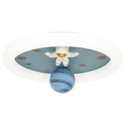 Lampa LED sufitowa plafon do pokoju dziecięcego ściemniana LUMELA + pilot astronauta Lampa LED sufitowa plafon do pokoju dziecięcego ściemniana LUMELA + pilot astronauta