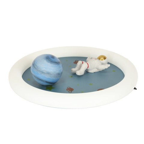 Lampa LED sufitowa plafon do pokoju dziecięcego ściemniana LUMELA + pilot astronauta Lampa LED sufitowa plafon do pokoju dziecięcego ściemniana LUMELA + pilot astronauta