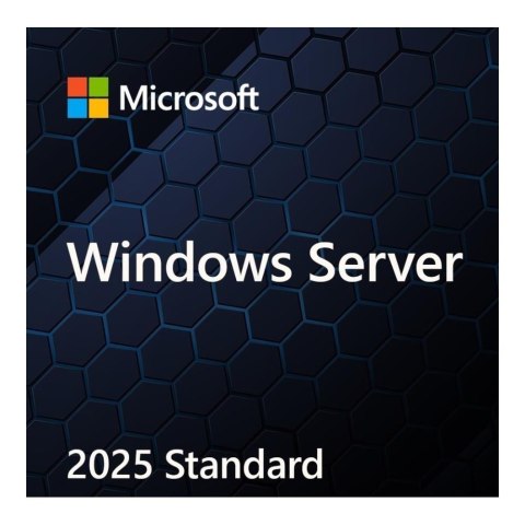 Oprogramowanie Windows Server Standard 2025 64Bit English 1pk DSP OEI DVD 16 Core Oprogramowanie Windows Server Standard 2025 64Bit English 1pk DSP OEI DVD 16 Core