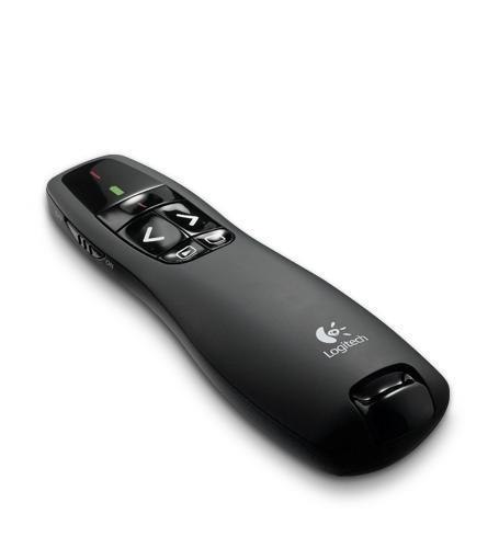 Pilot laserowy do prezentacji Logitech Wireless Presenter R400 Pilot laserowy do prezentacji Logitech Wireless Presenter R400