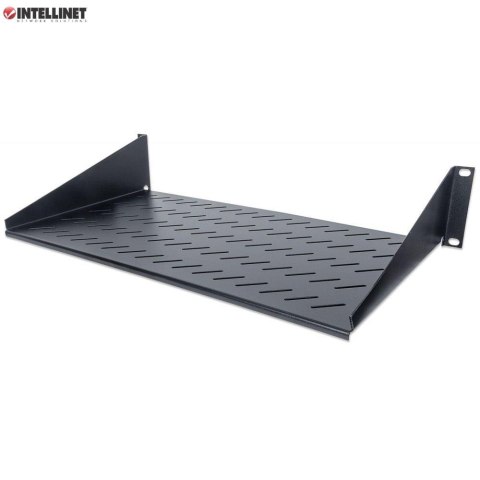 Półka do szafy 19" Intellinet 250mm 2U perforowana, czarna Półka do szafy 19" Intellinet 250mm 2U perforowana, czarna