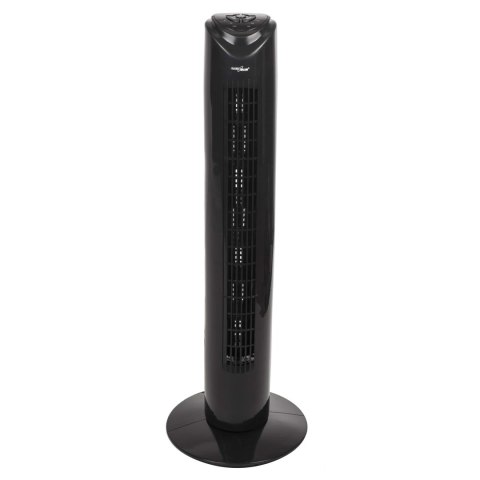 Wentylator kolumnowy GreenBlue GB645 45W z 3 poziomami siły nawiewu, 82cm wysokości, 1,5m przewodu, z pilotem i timerem Wentylator kolumnowy GreenBlue GB645 45W z 3 poziomami siły nawiewu, 82cm wysokości, 1,5m przewodu, z pilotem i timerem