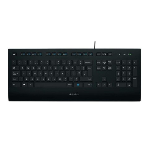 Klawiatura przewodowa Logitech K280e BUSINESS USB OEM czarna Klawiatura przewodowa Logitech K280e BUSINESS USB OEM czarna