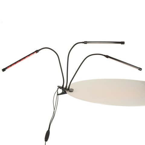 Lampa do roślin LED uprawy wzrostu panel 3 żarówki Lampa do roślin LED uprawy wzrostu panel 3 żarówki