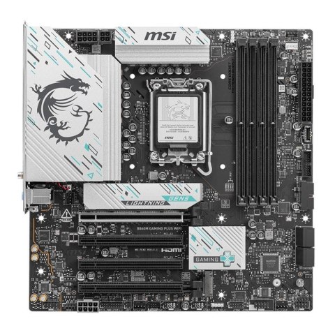 Płyta MSI B860M GAMING PLUS WIFI /B860/DDR5/SATA3/M.2/TB4/WiFi/BT/PCIe5.0/s.1851/M-ATX Płyta MSI B860M GAMING PLUS WIFI /B860/DDR5/SATA3/M.2/TB4/WiFi/BT/PCIe5.0/s.1851/M-ATX