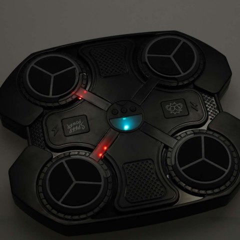 Tarcza bokserska treningowa na ścianę trenażer muzyka LED USB rękawice Tarcza bokserska treningowa na ścianę trenażer muzyka LED USB rękawice