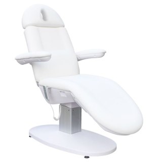 Fotel kosmetyczny elektr. 2240 Eclipse 4 siln. biały