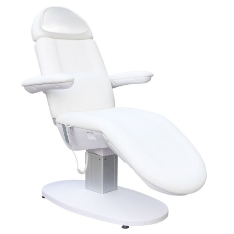 Fotel kosmetyczny elektr. 2240 Eclipse 4 siln. biały