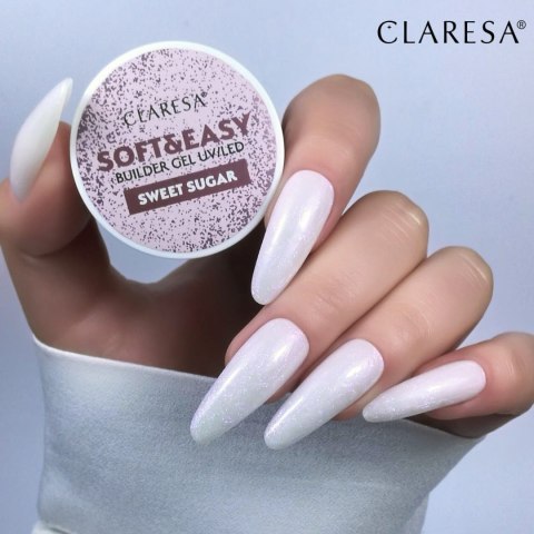 Claresa żel budujący Soft&Easy gel sweet sugar 45g